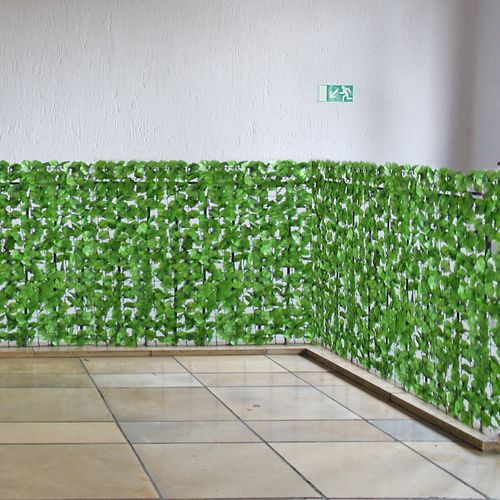 Ecran D'intimité Pour Balcon N77 500x100cm Feuille Clair