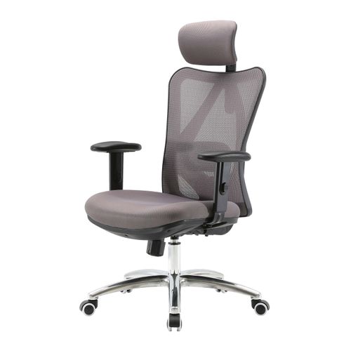 Chaise De Bureau Sihoo Charge Max. 150kg Sans Repose-pieds, Gris