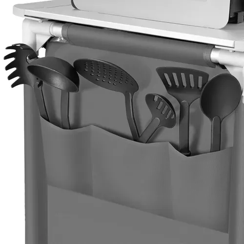 Cuisine De Camping Haut De Gamme Avec Structure En Aluminium Et 2 Compartiments Premium En Aluminium