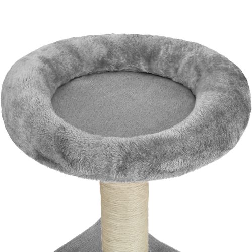 Arbre à Chat Lilou En Sisal, Mdf Gris
