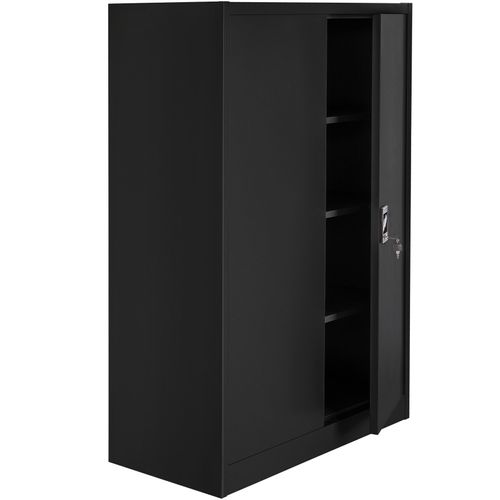 Armoire De Classement En Métal En Acier Noir
