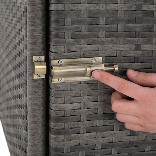 Lot De 2 Bains De Soleil Design Luxueux Table Avec Rangement Gris