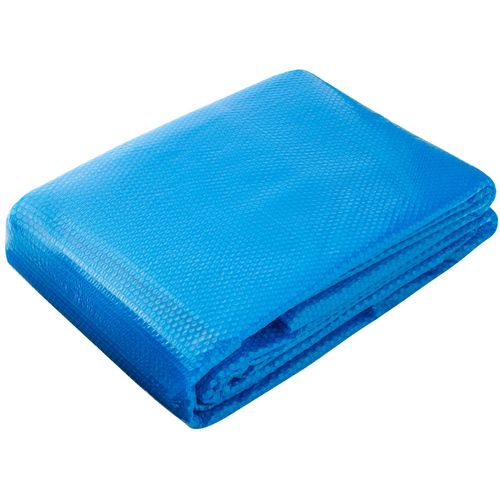 Bâche De Piscine Rectangulaire En Polyester 500 X 1000 Cm Bleu