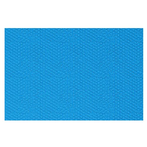 Bâche De Piscine Rectangulaire En Polyester 500 X 1000 Cm Bleu