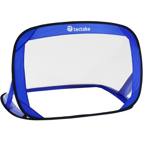 Lot De 2 Buts De Football Auto-déployants Résistant Aux Intempéries Bleu