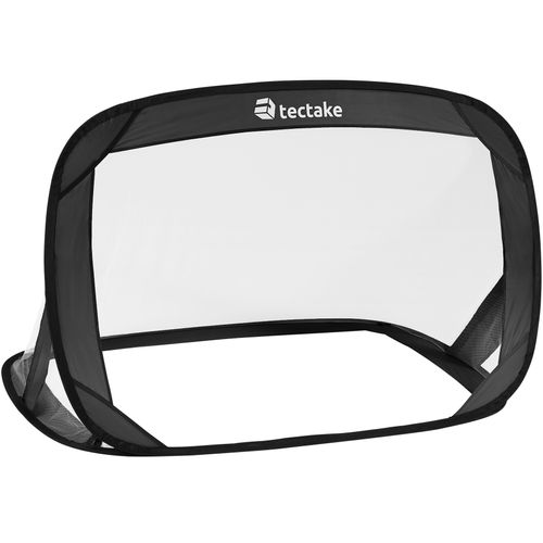 Lot De 2 Buts De Football En Polyester Noir