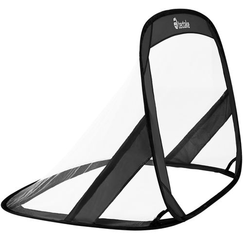 Lot De 2 Buts De Football En Polyester Noir