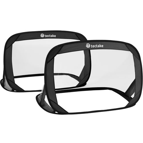 Lot De 2 Buts De Football En Polyester Noir