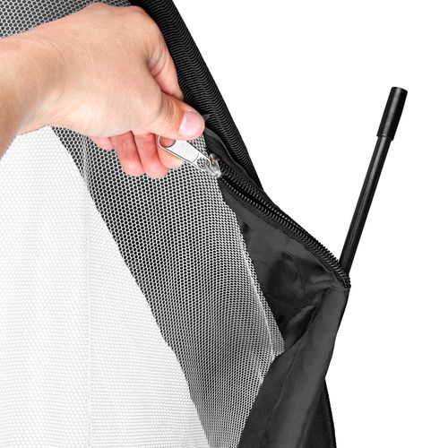 Lot De 2 Buts De Football En Polyester Noir