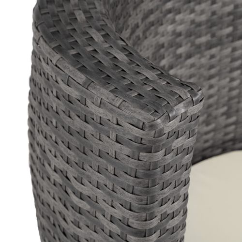 Salon De Jardin Gris  68 X 71 X 72 Cm