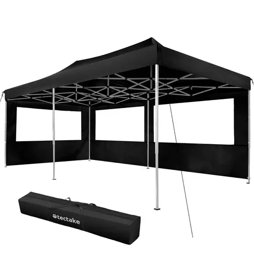 Pavillon De Jardin Viola En Polyester, Aluminium Noir