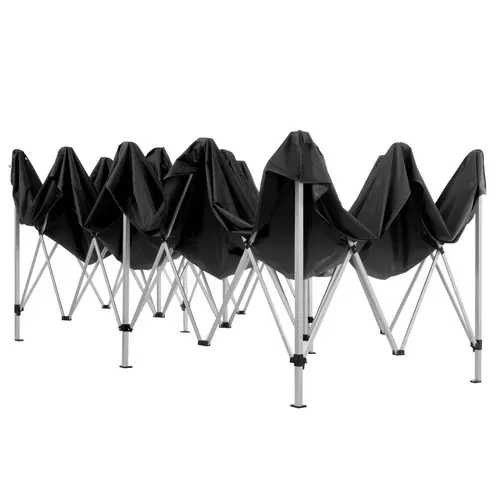 Pavillon De Jardin Viola En Polyester, Aluminium Noir