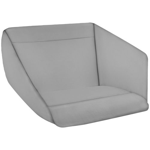 1 Fauteuil Suspendu Grazia En Polyester, Acier Gris