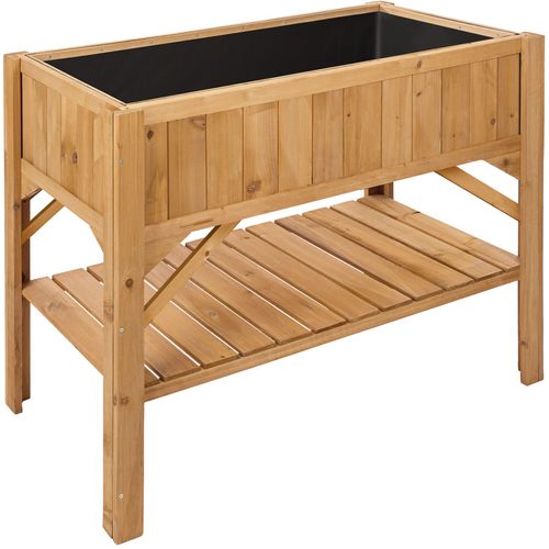Carré Potager De Jardin Sur Pied Surélevé En Bois Marron