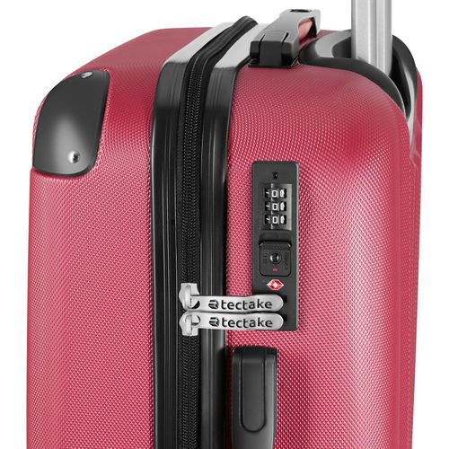 Set de 3 Valises Rigides Little Marcel REACH ROUGE - LM10383-Rouge