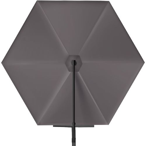Parasol Ciccio En Polyester Gris