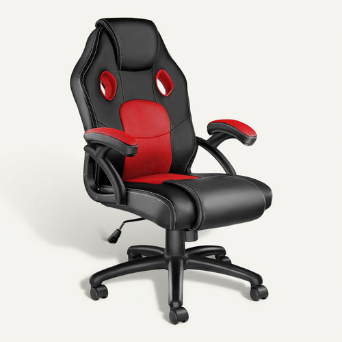 Chaise Gamer Mike Rouge
