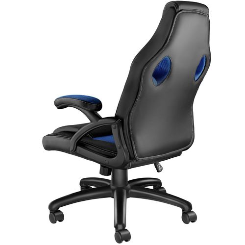 Chaise Gamer Mike Bleu