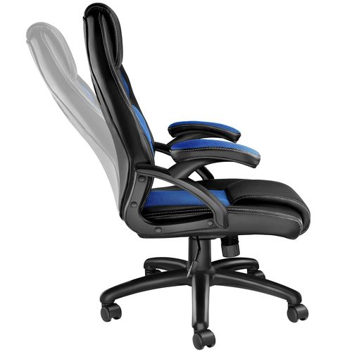 Chaise Gamer Mike Bleu