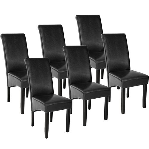 Chaise De Salle à Manger En Matière Synthétique Noir