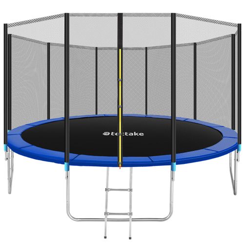 Trampoline Modèle B Certifié Gs Pour Un Maximum De Sécurité Noir/bleu
