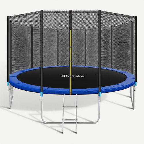 1 Trampoline Modèle B Garfunky En Acier Noir/bleu