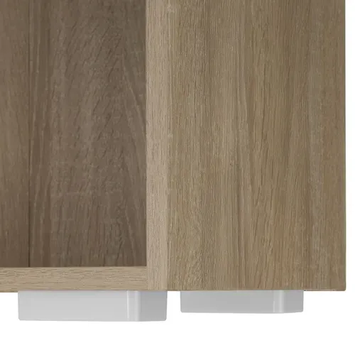 Bibliothèque Moderne Et Fonctionnelle Lexi En Bois Mdf Bois Clair, Chêne Sonoma