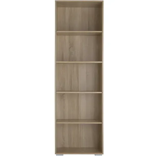Bibliothèque Moderne Et Fonctionnelle Lexi En Bois Mdf Bois Clair, Chêne Sonoma