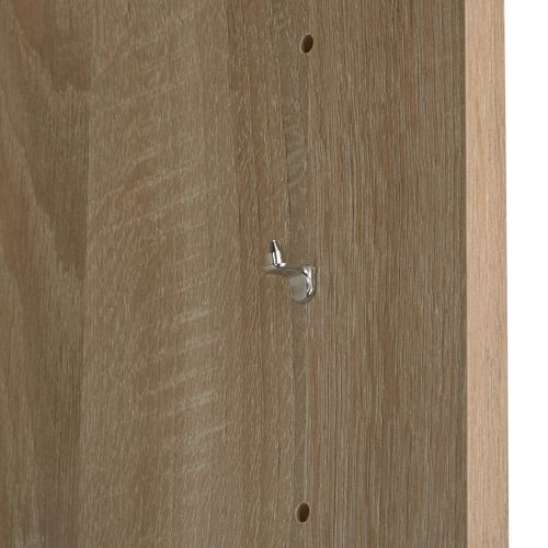 Bibliothèque Moderne Et Fonctionnelle Lexi En Bois Mdf Bois Clair, Chêne Sonoma