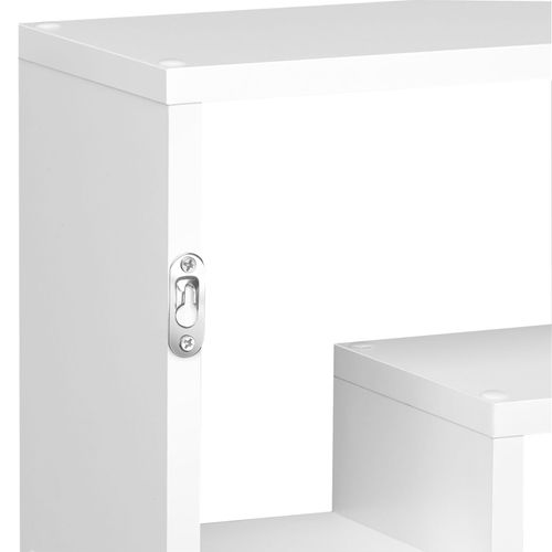 étagère Murale Cassandra En Bois Mdf Blanc