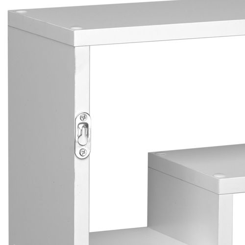 étagère Murale Cassandra En Bois Mdf Blanc