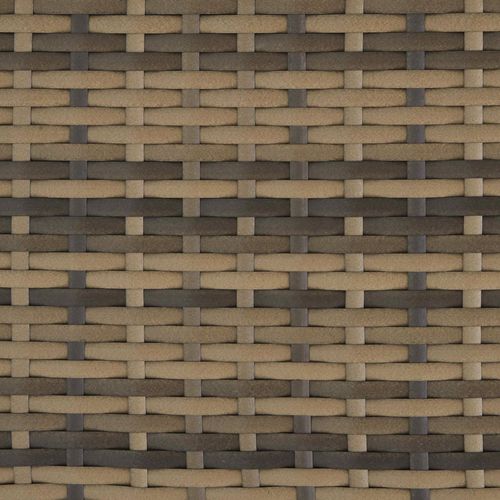 Salon De Jardin Marron Naturel  53 X 53 X 87 Cm