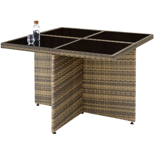Salon De Jardin Manhattan 8 Places Avec 2 Sets De Housses + Housse De Protection