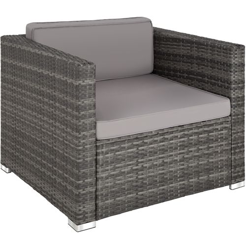 Happy People Bâche De Protection Fauteuil Soleil Île Lounge Rotin Gris - Diamètre 200 Cm