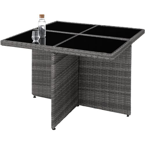 Salon De Jardin Manhattan 8 Places Avec 2 Sets De Housses + Housse De Protection