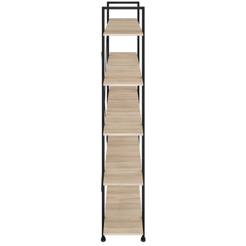 1 étagère Glasgow En Bois Mdf Bois Clair Industriel, Chêne Sonoma