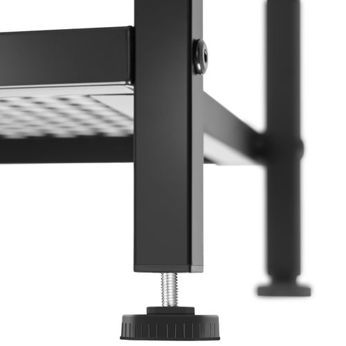 Console Style Industriel 100x30x81 Cm En Panneau De Fibres Bois Clair