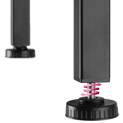 Bureau Style Industriel Avec Étagère 2 Espaces De Stockage Bois Clair