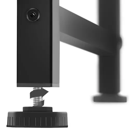 Bureau En Panneau De Fibres Avec étagère Stockage Bois Foncé