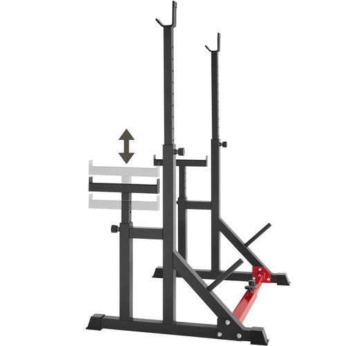Support De Squat Creed En Acier Noir