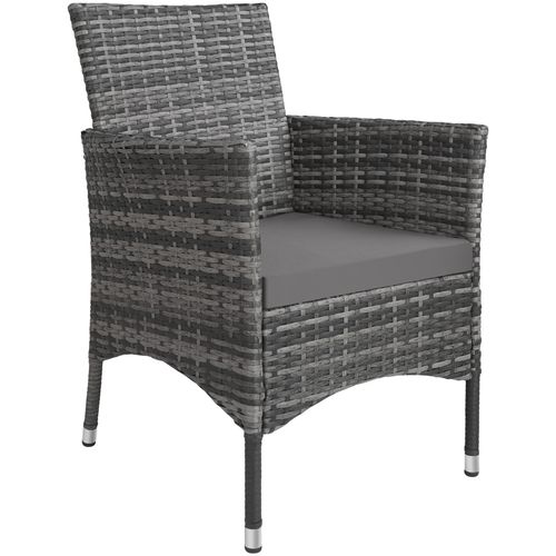 Salon De Jardin Gris Tacheté/gris  60 X 55 X 83 Cm