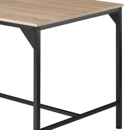 1 Ensemble Chaises De Salle À Manger Bolton En Bois Mdf Bois Clair Industriel, Chêne Sonoma