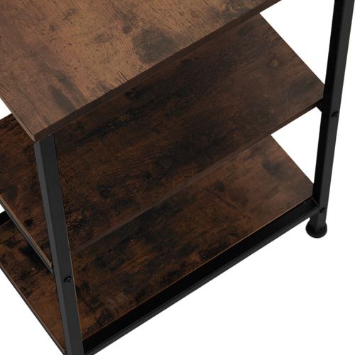 Bureau Industriel Bois Massif – Pieds épingle à Cheveux – Fait Main 120x65 Cm