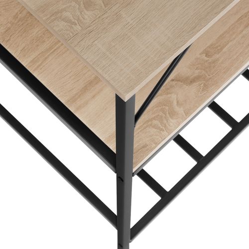étagère De Cuisine Akeley En Panneau Aggloméré Bois Clair Industriel, Chêne Sonoma