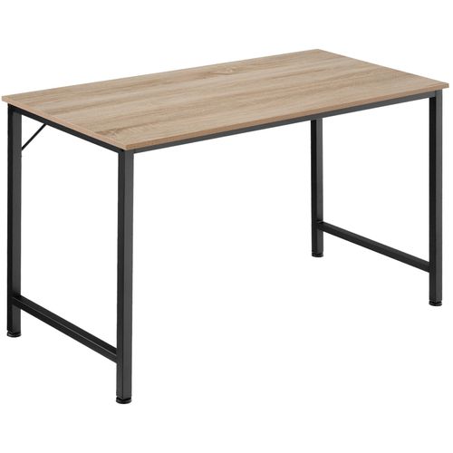 Bureau Jenkins En Panneau Aggloméré Bois Clair Industriel, Chêne Sonoma