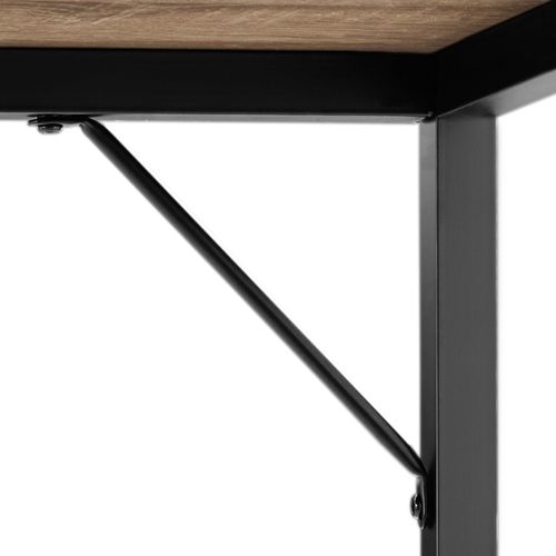 Bureau Jenkins En Panneau Aggloméré Bois Clair Industriel, Chêne Sonoma