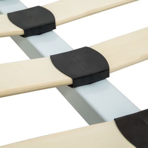 Lit Design Moderne Avec Sommier Sonno En Acier Blanc/blanc