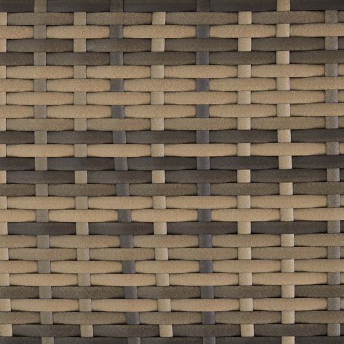 Lot De 2 Fauteuils De Jardin En Résine Tressée Et Acier Gris Foncé