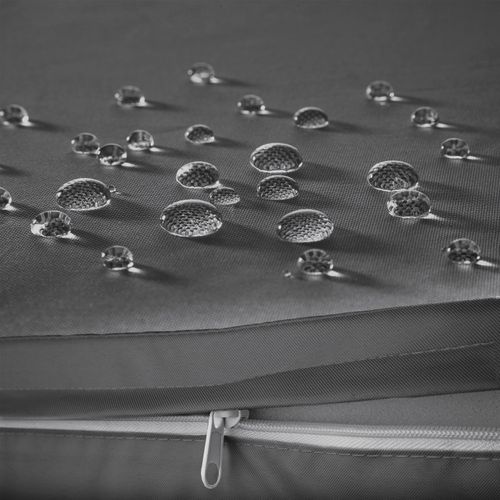 Canapé De Jardin Rotin 2 Places Marron Naturel/gris Foncé