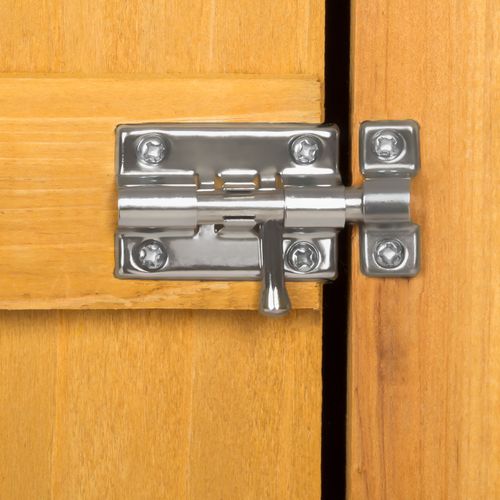 Armoire De Jardin Avec Toit Plat Taman En Bois Marron